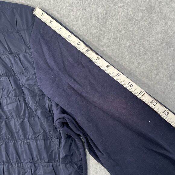 FootJoy 1857 Hybrid Jacket Men's Large Blue Quilted Full Zip FJ Logo stretch - Picture 7 of 16